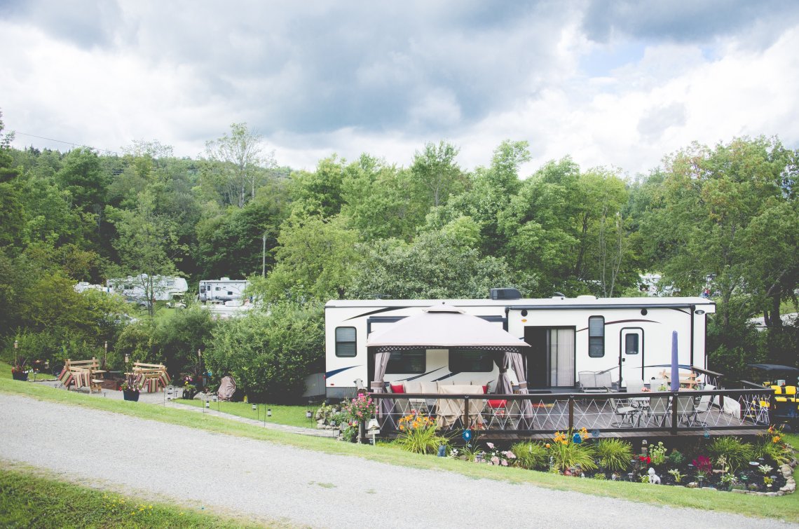 Out of State Resident Sites at Triple R Camping Resort, a private campground in Western NY