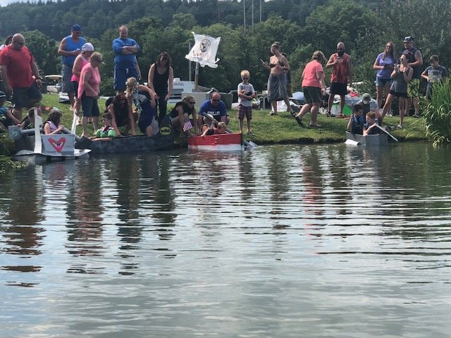 Campers at Pirate and Princess Weekend 2018 at Triple R Campground in Western NY