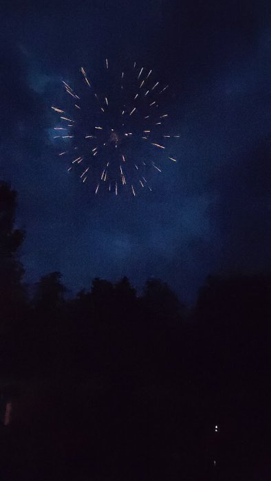 Fireworks at Triple R Camping Resort a campground in wy