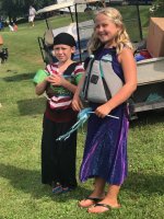 Campers at Pirate and Princess Weekend 2018 at Triple R Campground in Western NY