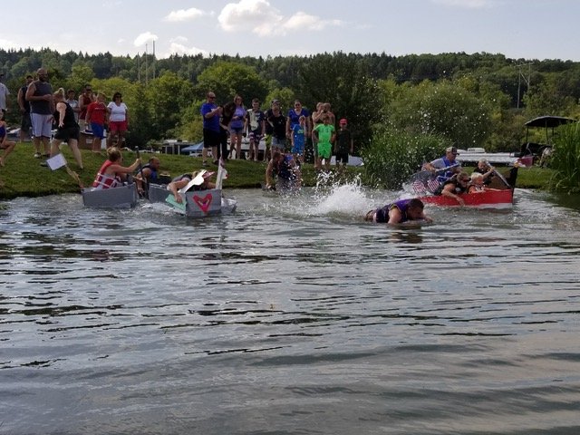 Campers at Pirate and Princess Weekend 2018 at Triple R Campground in Western NY