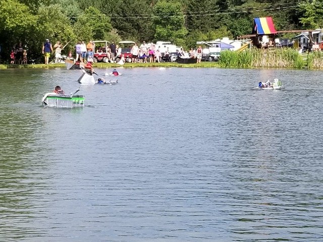 Campers at Pirate and Princess Weekend 2018 at Triple R Campground in Western NY