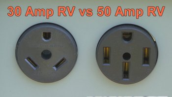 30 Amp camper into a 50 Amp receptacle? And what uses so much power in my camper?