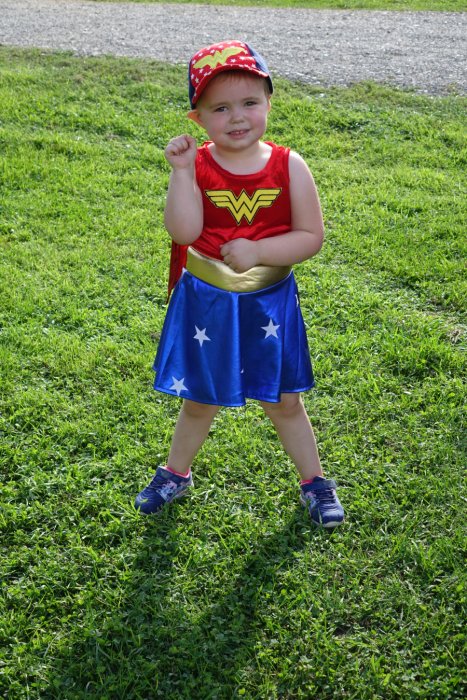 Camper in Costume Halloween Weekend 2018 at Triple R Campground in Western NY