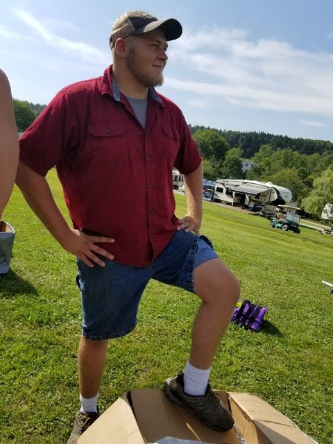 Camper at Pirate and Princess Weekend 2018 at Triple R Campground in Western NY