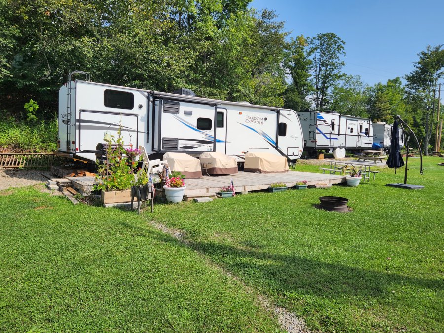 camper at Triple R Camping Resort