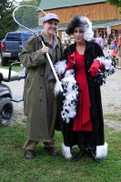 Campers in Costume Halloween Weekend 2018 at Triple R Campground in Western NY