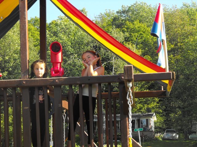 Playground at Triple R Camping Resort in Western NY