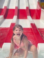 Kids playing in the LeeKee Lagoon at Triple R