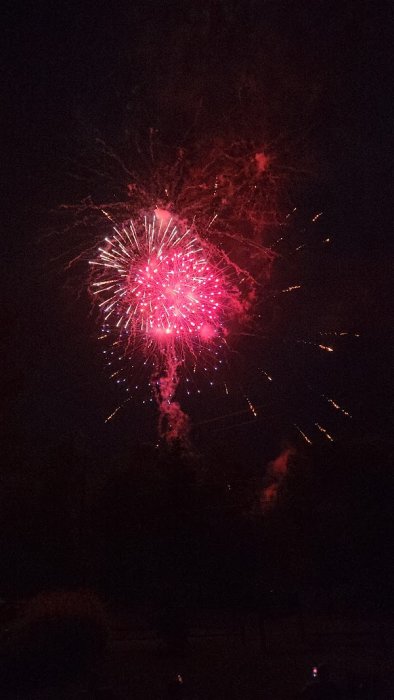 Fireworks at Triple R Camping Resort a campground in wy