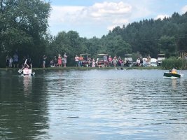 Campers at Pirate and Princess Weekend 2018 at Triple R Campground in Western NY