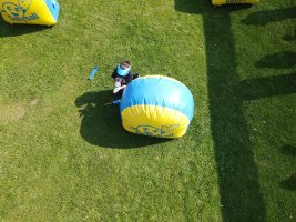 Gelly ball game at Triple R Camping Resort