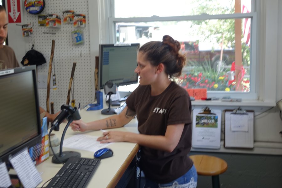 Campground Staff During Labor Day Weekend 2018 at Triple R Campground in Western NY