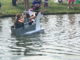 Campers at Pirate and Princess Weekend 2018 at Triple R Campground in Western NY