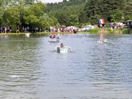 Campers at Pirate and Princess Weekend 2018 at Triple R Campground in Western NY