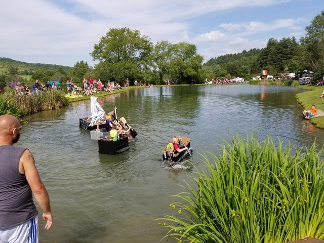 Campers at Pirate and Princess Weekend 2018 at Triple R Campground in Western NY