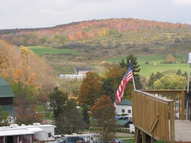 Fall Scenery at Triple R Camping Resort in Western NY