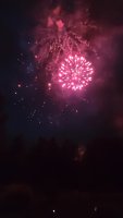 Fireworks at Triple R Camping Resort a campground in wy