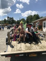 Campers at Pirate and Princess Weekend 2018 at Triple R Campground in Western NY