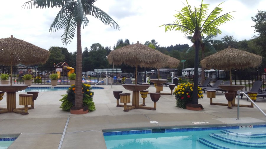 Pool at Triple R Camping Resort in Western NY