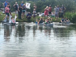 Campers at Pirate and Princess Weekend 2018 at Triple R Campground in Western NY