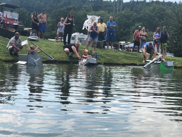 Campers at Pirate and Princess Weekend 2018 at Triple R Campground in Western NY