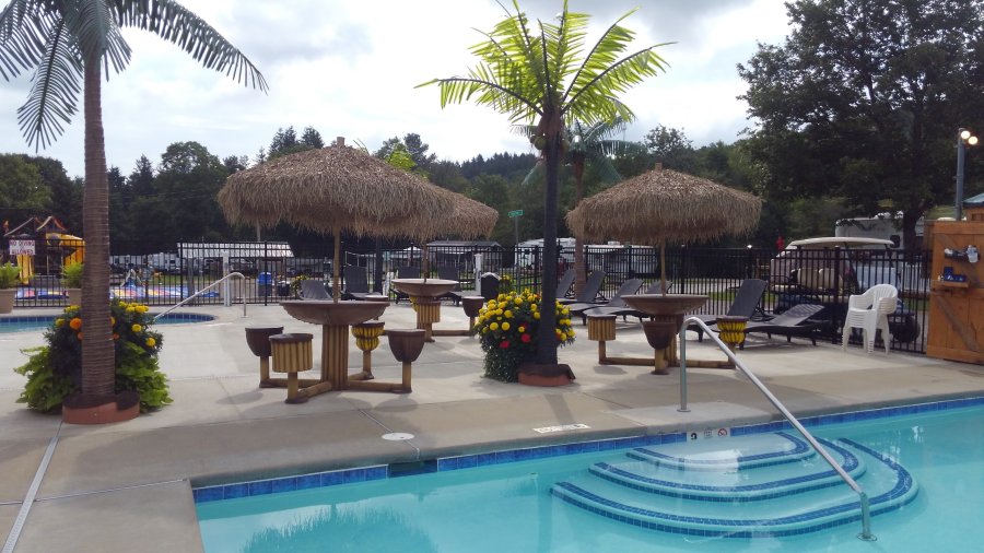 Pool at Triple R Camping Resort in Western NY