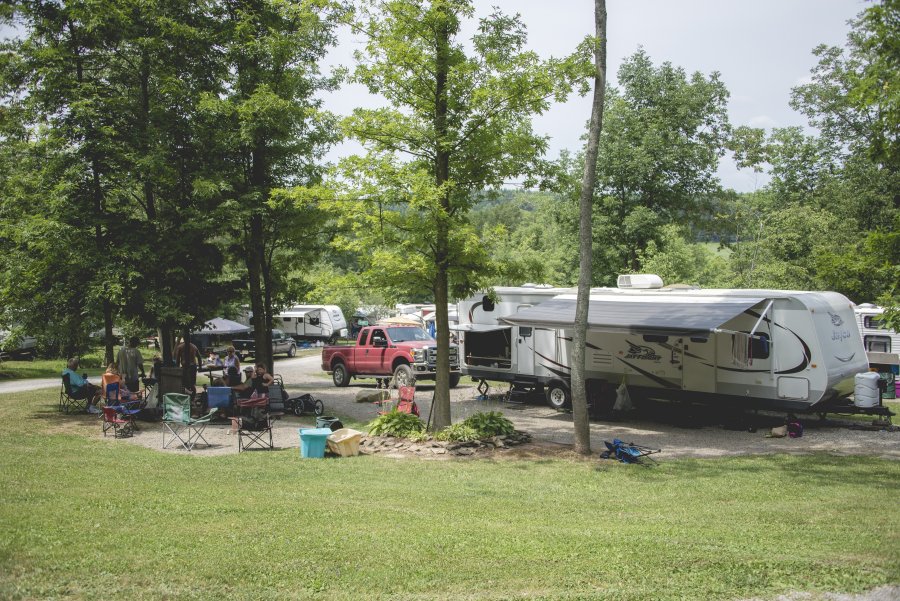 Site 310 at Triple R Campground in Western NY