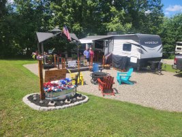 site winner at Triple R Camping Resort a campground in WNY