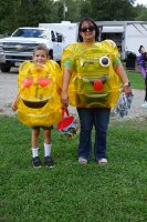 Campers in Costume Halloween Weekend 2018 at Triple R Campground in Western NY