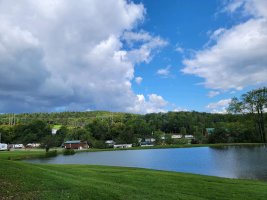 View of Pond at Triple R