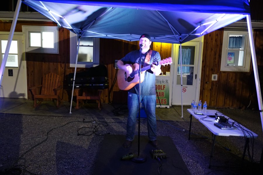 Band Playing During Labor Day Weekend 2018 at Triple R Campground in Western NY