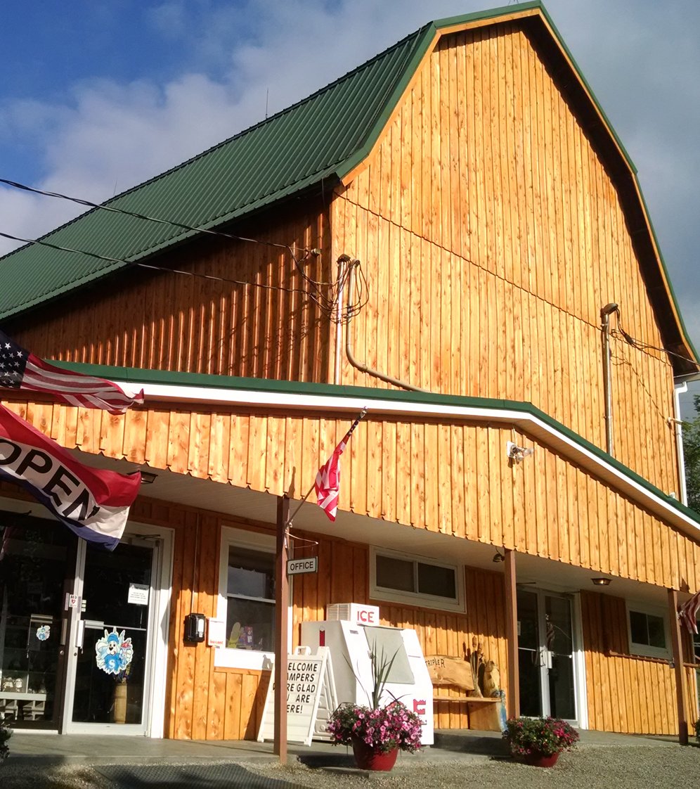 Store at Triple R Camping Resort in Western NY