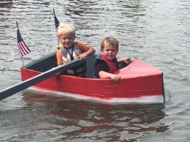 Campers at Pirate and Princess Weekend 2018 at Triple R Campground in Western NY