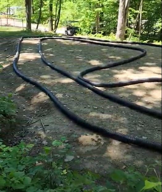 New RC Track at Triple R in the woods