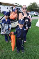 Campers in Costume Halloween Weekend 2018 at Triple R Campground in Western NY