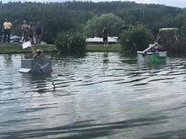 Campers at Pirate and Princess Weekend 2018 at Triple R Campground in Western NY