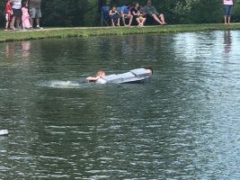 Campers at Pirate and Princess Weekend 2018 at Triple R Campground in Western NY