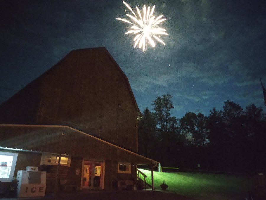 Fireworks at Triple R Camping Resort