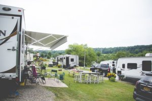 Camp Sites at Triple R Camping Resort in Western NY