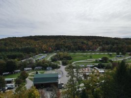 Ariel view at Triple R Camping Resort a campground in WNY