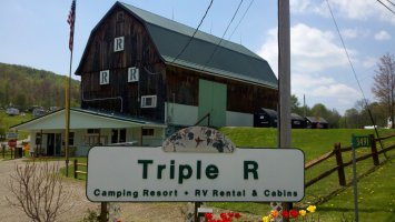 Triple R Camping Resort in Western NY