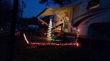 Lights at Christmas in July Weekend and Triple R Campground in Western NY