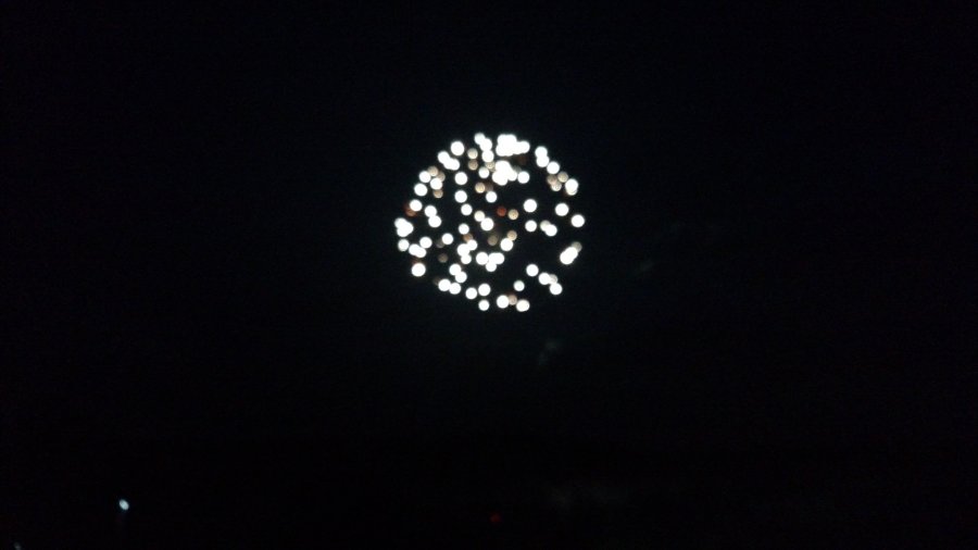 Fireworks on July 4th weekend 2018 at Triple R Camping Resort