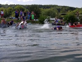 Campers at Pirate and Princess Weekend 2018 at Triple R Campground in Western NY