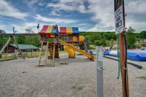 playground at triple r camping resort a campground in wny