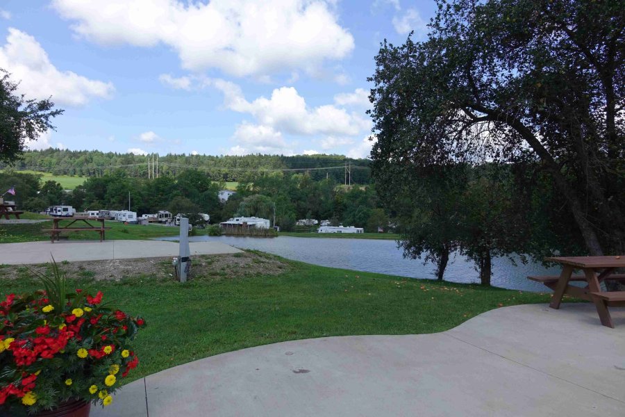 Campsites at Triple R Campground in Western NY