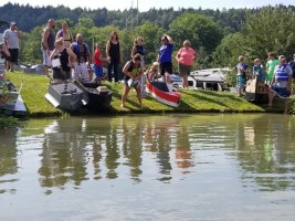 Campers at Pirate and Princess Weekend 2018 at Triple R Campground in Western NY