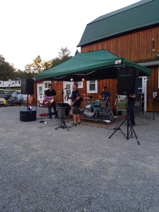 Band Playing During Memorial Day Weekend 2018 at Triple R Campground in Western NY