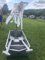 Pirate Ship at Pirate and Princess Weekend 2018 at Triple R Campground in Western NY